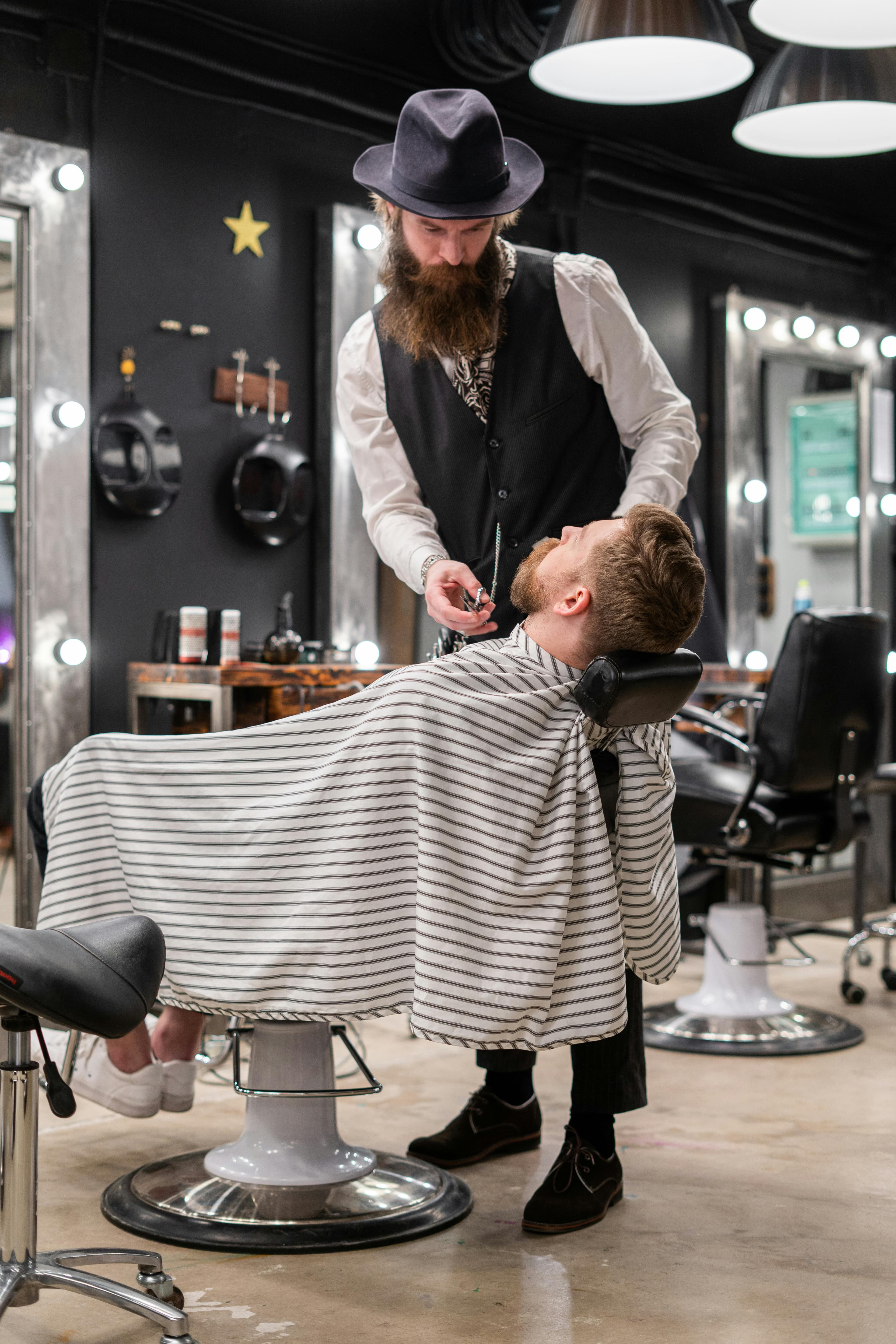 Barber interior